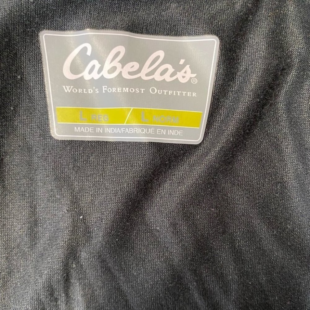 Cabela’s Black Open Cardigan - Picture 5 of 5